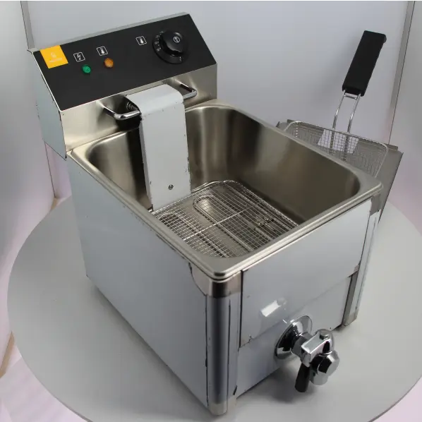 Friteuse à cuve amovible avec ou sans robinet