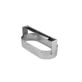 Découpoir en inox pour moule à tartelette oblong