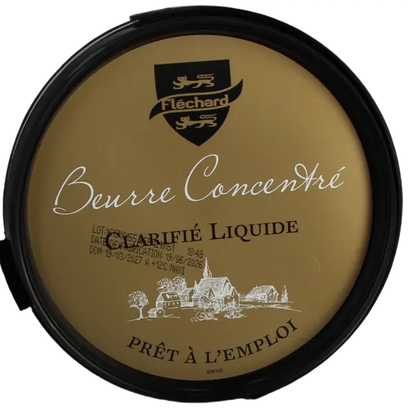 Beurre clarififié concentré liquide par 2 kg Fléchard