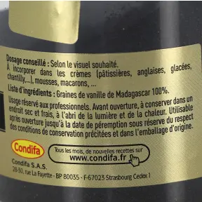 Graines de vanille Bourbon 100 g Sébalcé - 2