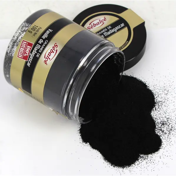 Graines de vanille Bourbon 100 g Sébalcé