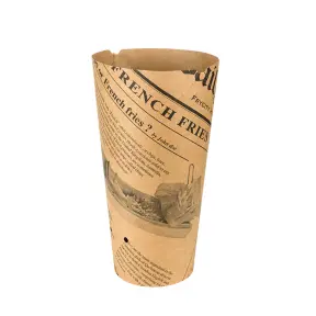 1000 pots Snack Newspaper en carton ingraissable 48 cl