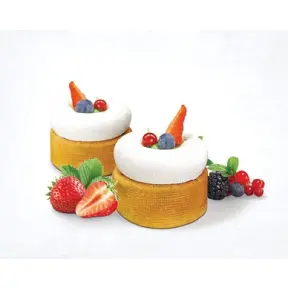24 moules en silicone Ring Flexipan Inspiration 8 x 2,3 cm - 4