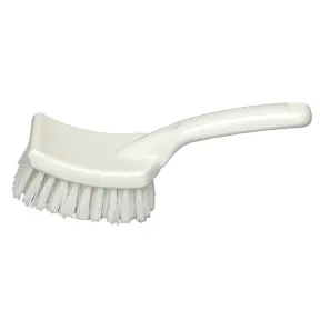 Brosse arrondie à manche blanc 27,5 cm