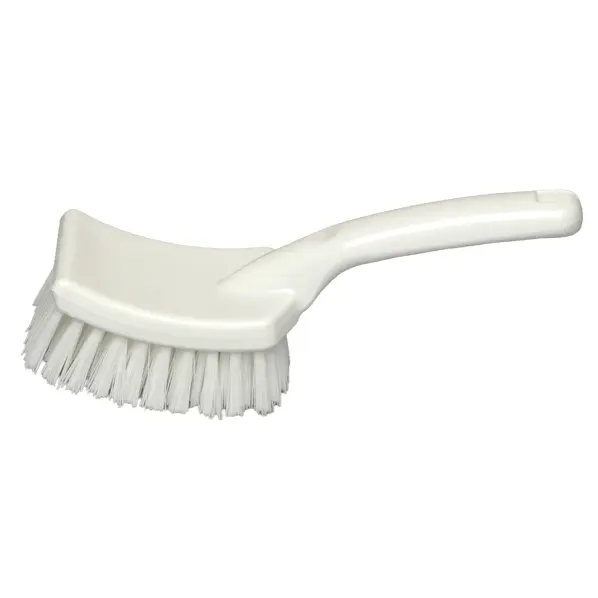 Brosse arrondie à manche blanc 27,5 cm
