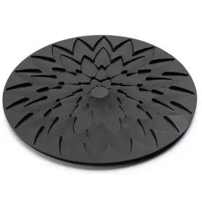 Disque relief décor fleur 216,5 mm