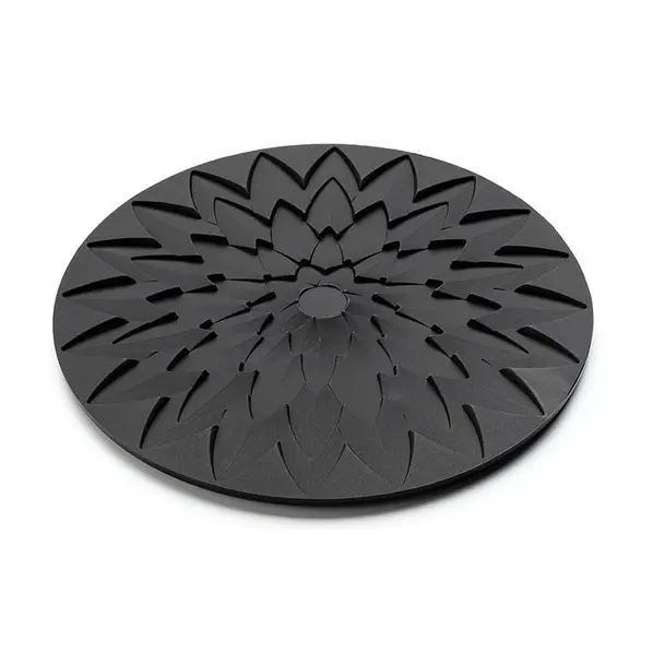 Disque relief décor fleur 216,5 mm