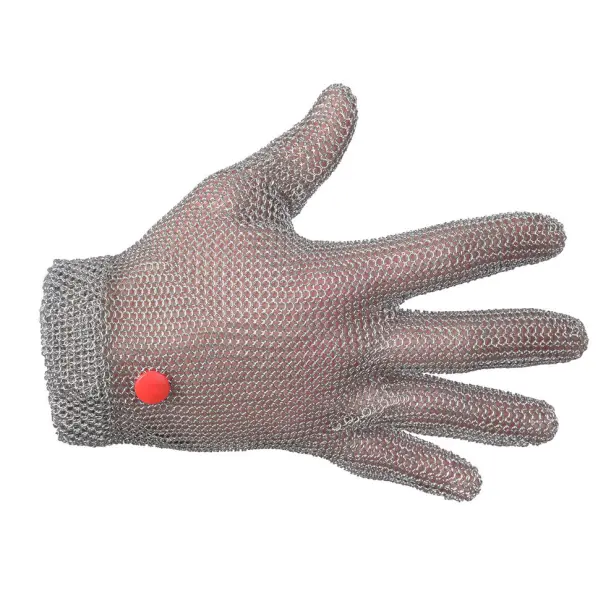 Gants anti-coupures ambidextres en cotte de maille