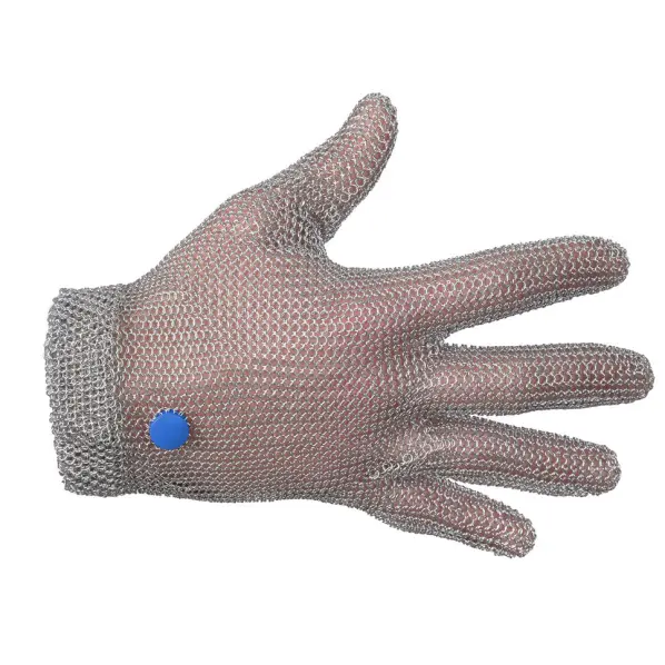 Gants anti-coupures ambidextres en cotte de maille