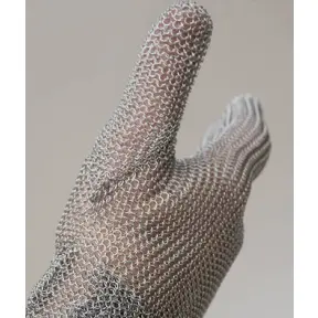Gants anti-coupures ambidextres en cotte de maille - 2