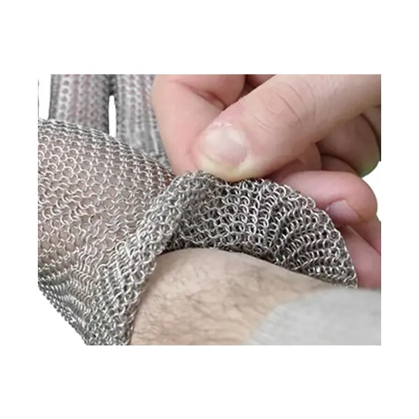 Gants anti-coupures ambidextres en cotte de maille