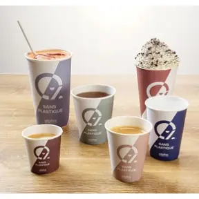 Gobelets en carton Alpha