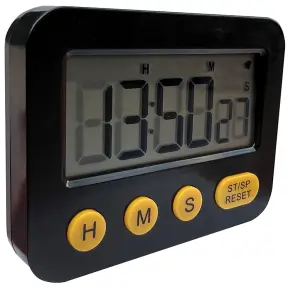 Minuteur digital heures, minutes & secondes