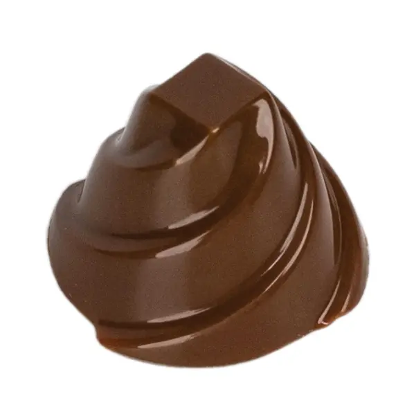 Moule à chocolat 18 bonbons spirale