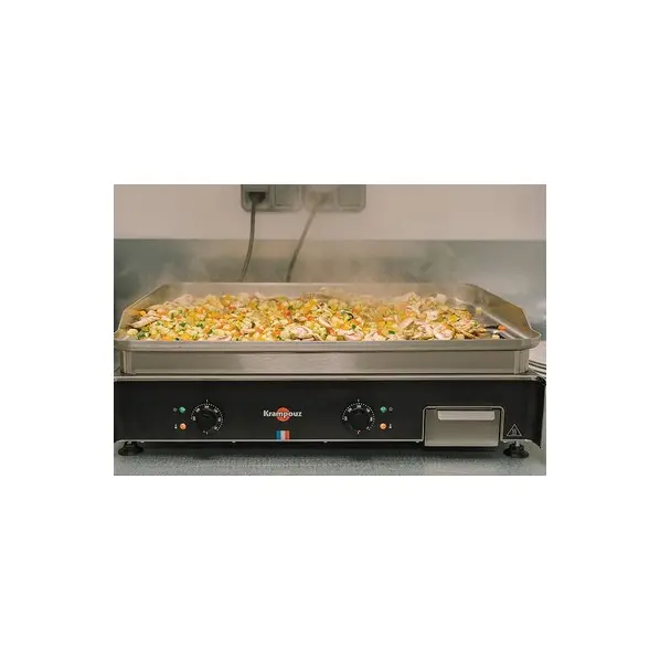 Plancha électrique large Confort Krampouz 64 x 44 cm