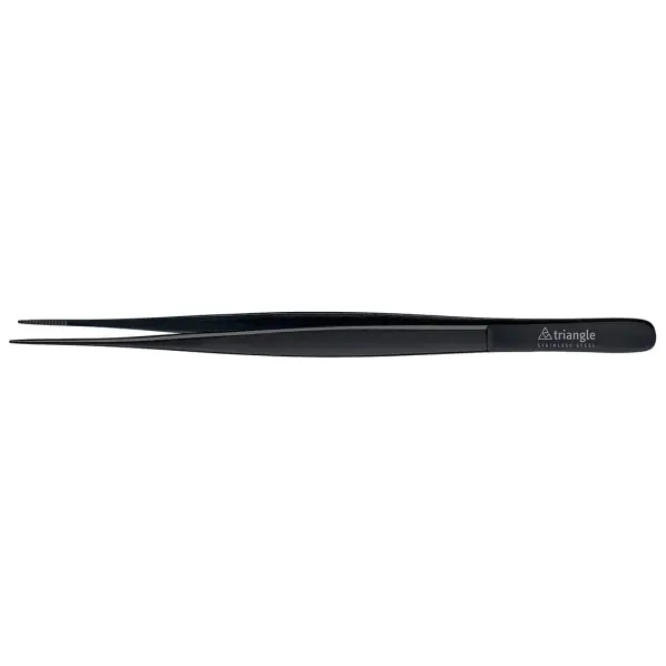 Pince du Chef pointue droite noire 15 cm
