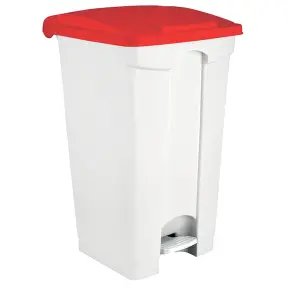 Poubelle avec couvercle à pédale spéciale boutique 90L