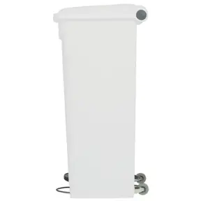 Poubelle sur roues avec couvercle & ouverture à pédale 90L - 3