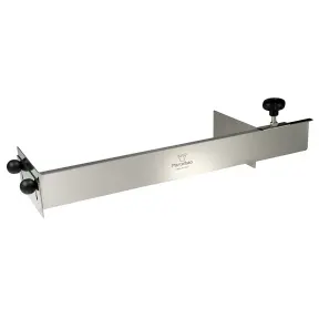 Raplette réglable en inox 50 x 18 x 6 cm