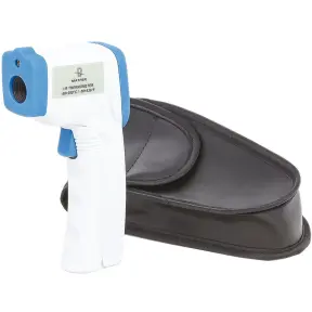 Thermomètre digital en inox à sonde repliable