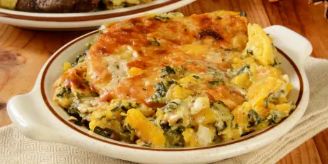 Gratin de butternut au four