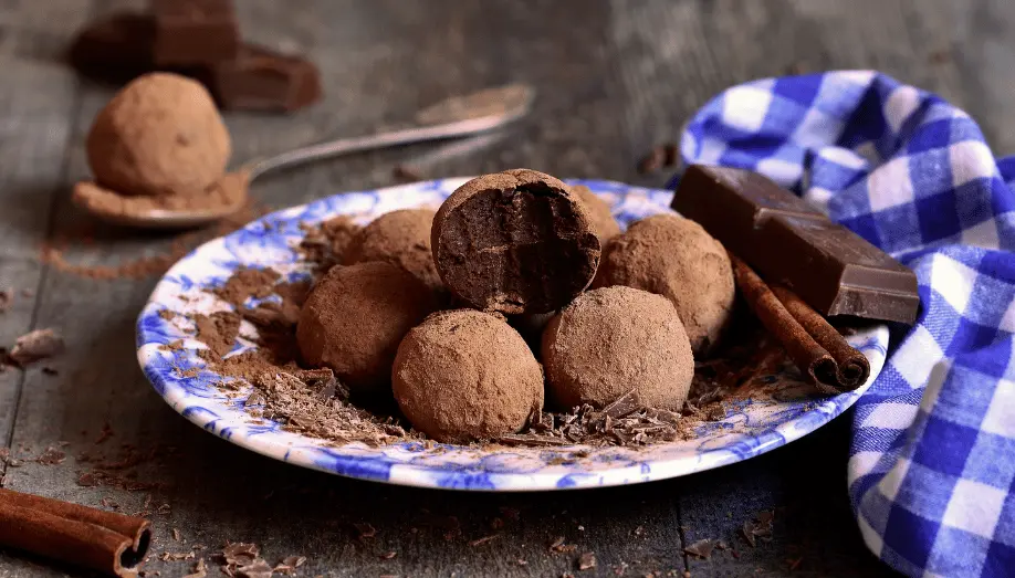 Truffes au chocolat maison