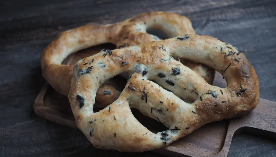 Fougasse provençale aux olives
