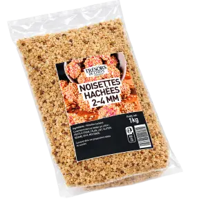 Noisettes décortiquées hachées grillées 1 kg - 2