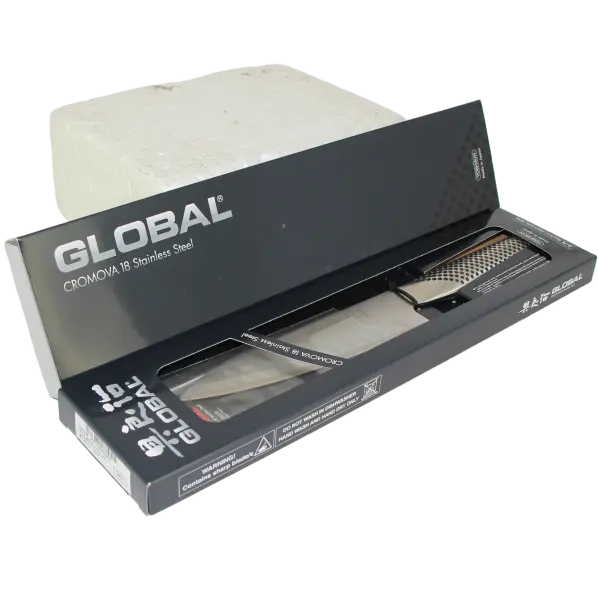 Couteau de cuisine alvéolée G63 Global 16 cm