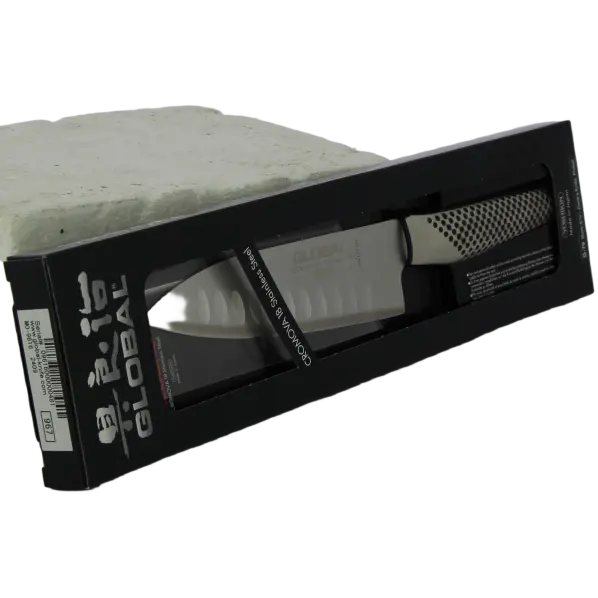Couteau de cuisine alvéolée G63 Global 16 cm