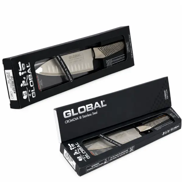 Couteau de cuisine alvéolée G63 Global 16 cm