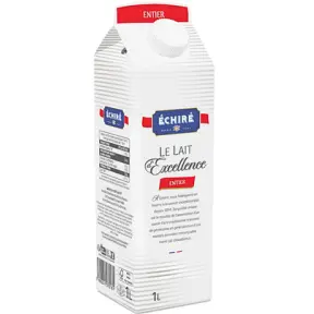 Lait entier d'excellence Echiré par 6x1 litres
