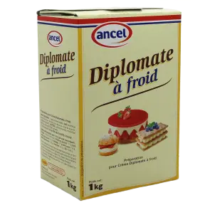 Préparation pour crème diplomate à froid Ancel 1 kg