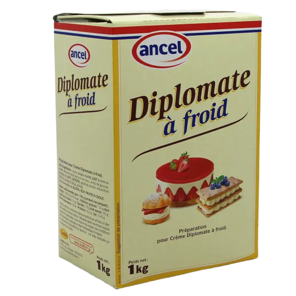 Préparation pour crème diplomate à froid Ancel 1 kg