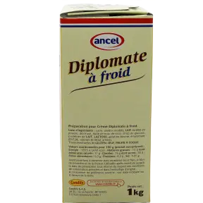 Préparation pour crème diplomate à froid Ancel 1 kg - 3