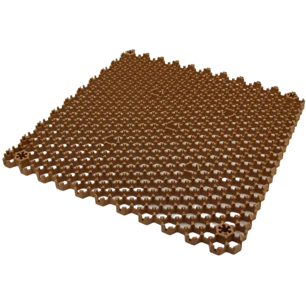 4 dalles Caillebotis Nid d’Abeille Antidérapantes – 50 x 50 x 2 cm – 1 m²