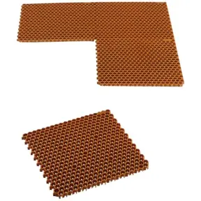 4 dalles Caillebotis Nid d’Abeille Antidérapantes – 50 x 50 x 2 cm – 1 m² - 5