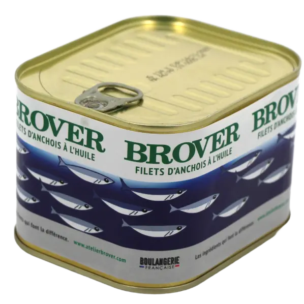 Filets d'anchois Brover 4/4