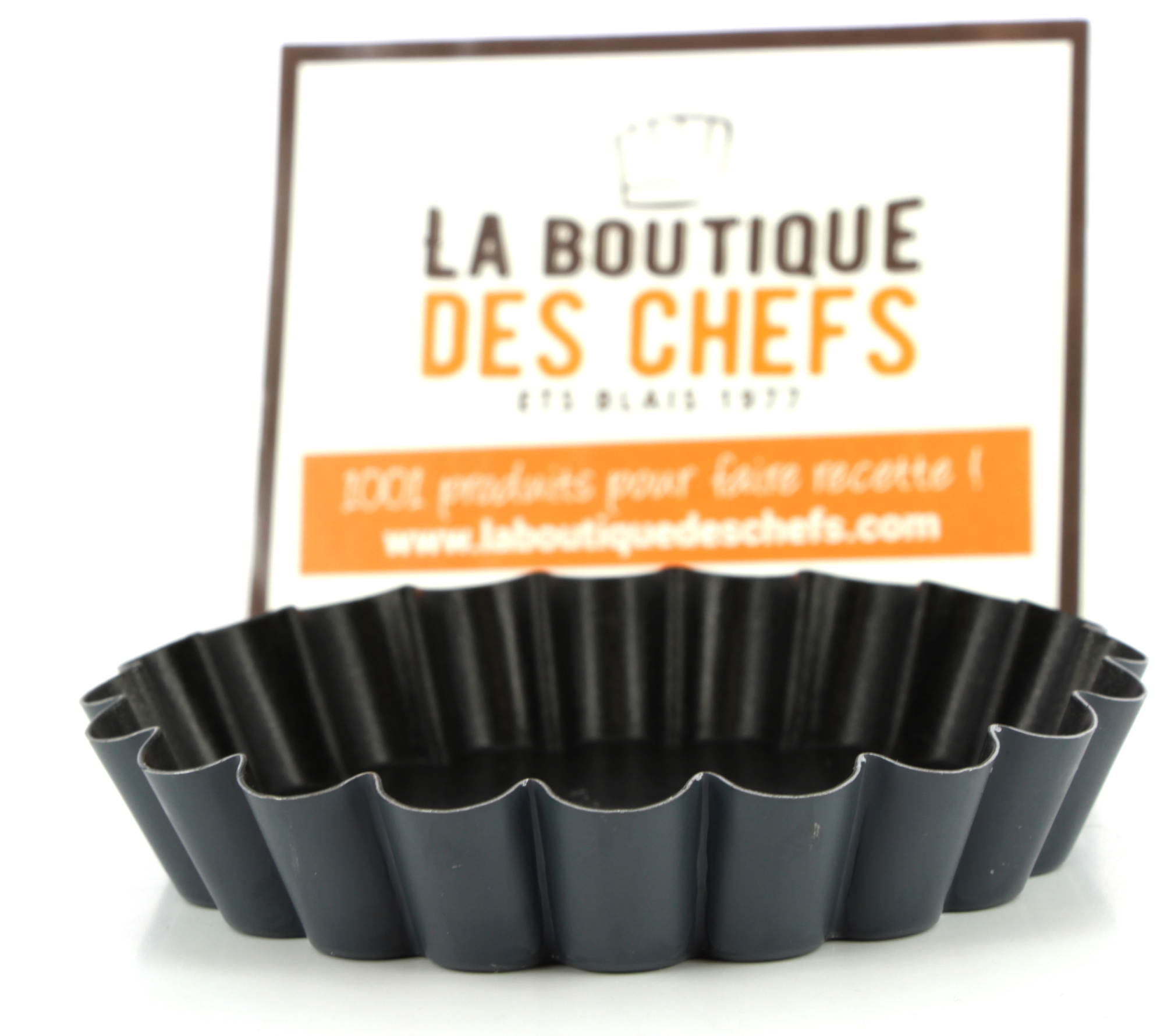 Moules à Tarte Aux Œufs - 12 Pièces - Acier Carbone Antiadhésif - Réutilisables - Pour Tartelettes
