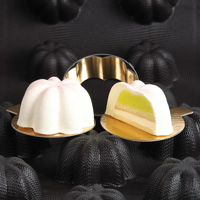 Lot Tupperware Vintage : Moule Charlotte + 6 Ramequins à Flan – Blanc – Bon état