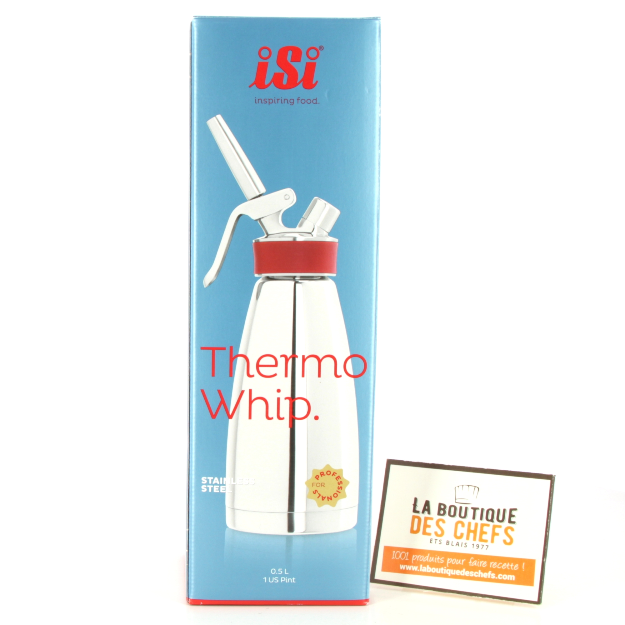 Tête De Rechange Complète ISi En Inox Pour Siphons Gourmet Whip Et Thermo Whip – Sans Porte-Capsule