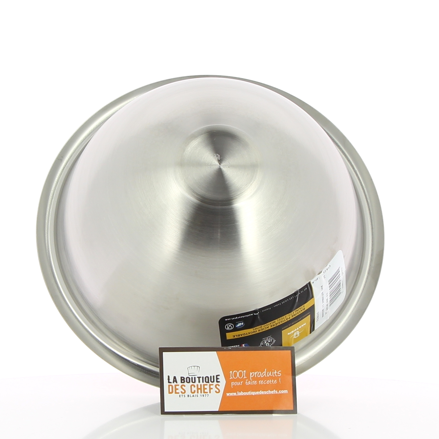 PORFOYO Lot De 6 Cul De Poule Inox, 1200 Ml Bols En Acier Inoxydable, 19