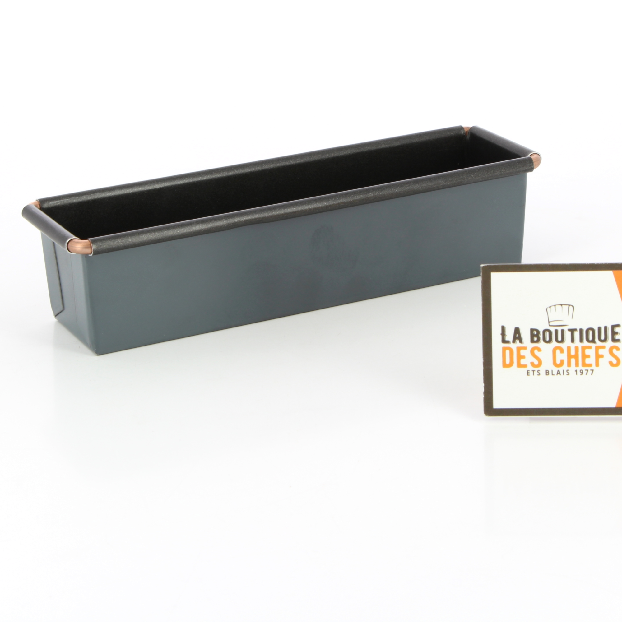 Moule à Cake Navaris 26 Cm – Fonte Rectangulaire Sans Couvercle