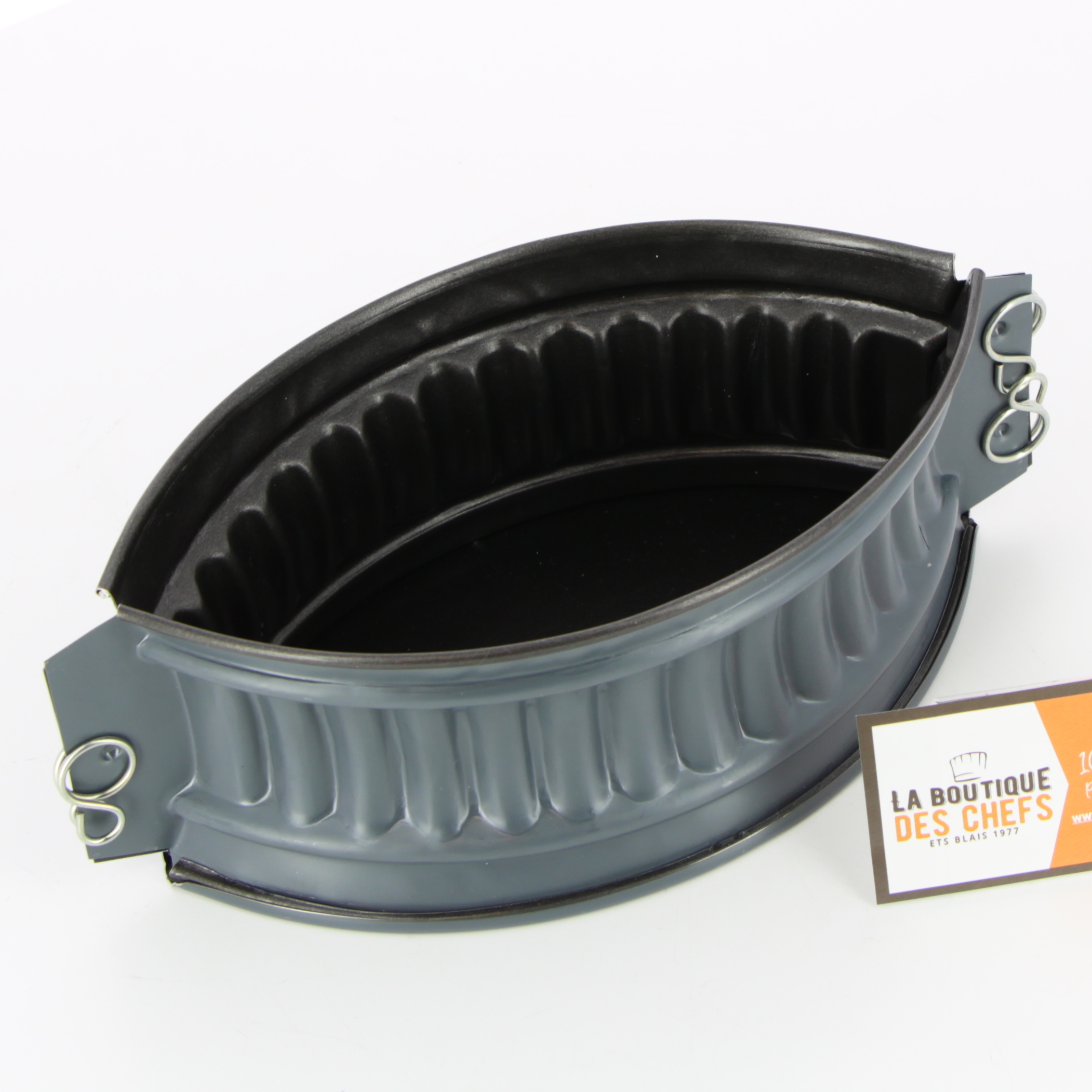 Moule à Pâté En Porcelaine Saint Venant Design, Blanc, Bon état